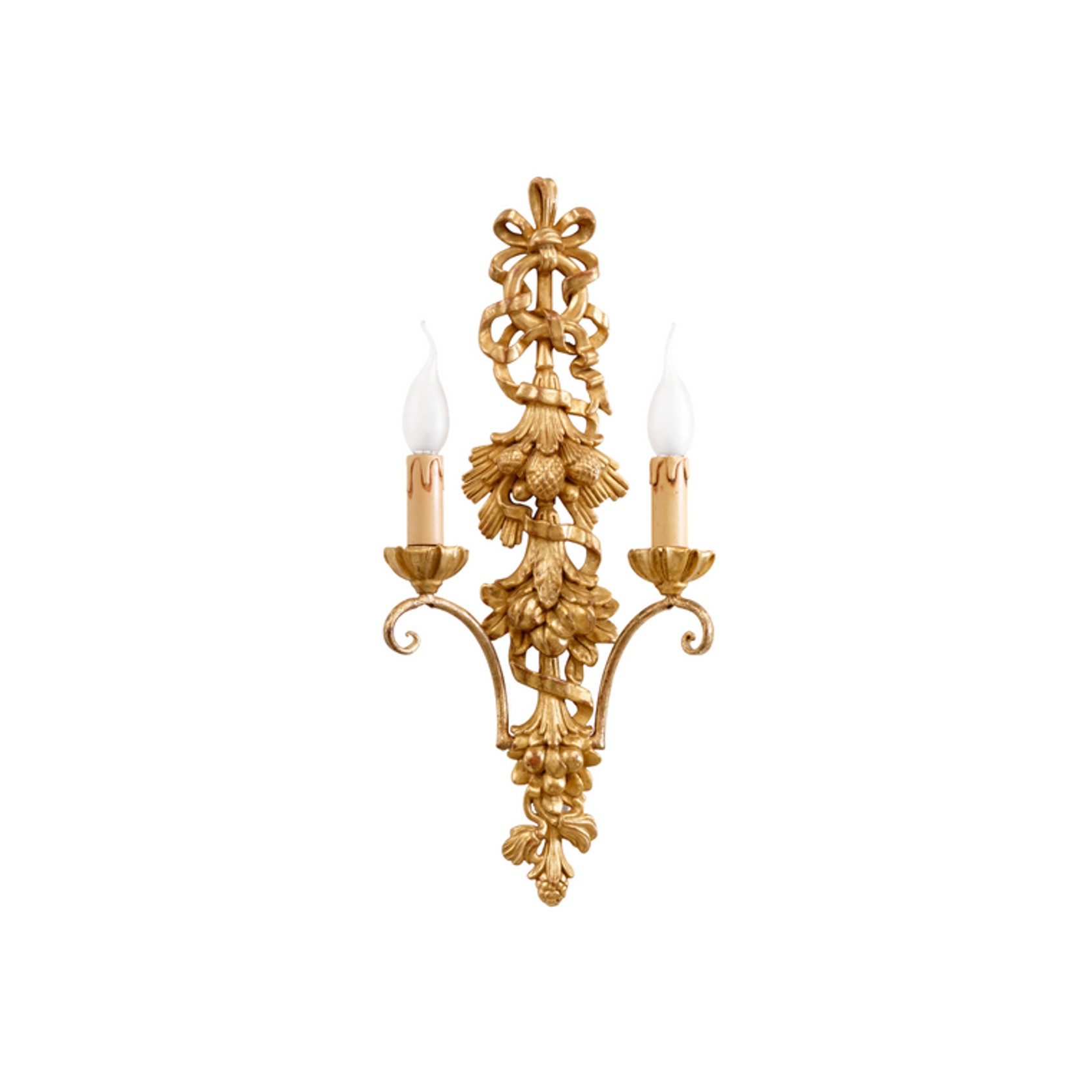 Applique - Tuscan Style Wall Sconce - Late 18th Century Style gallery detail image