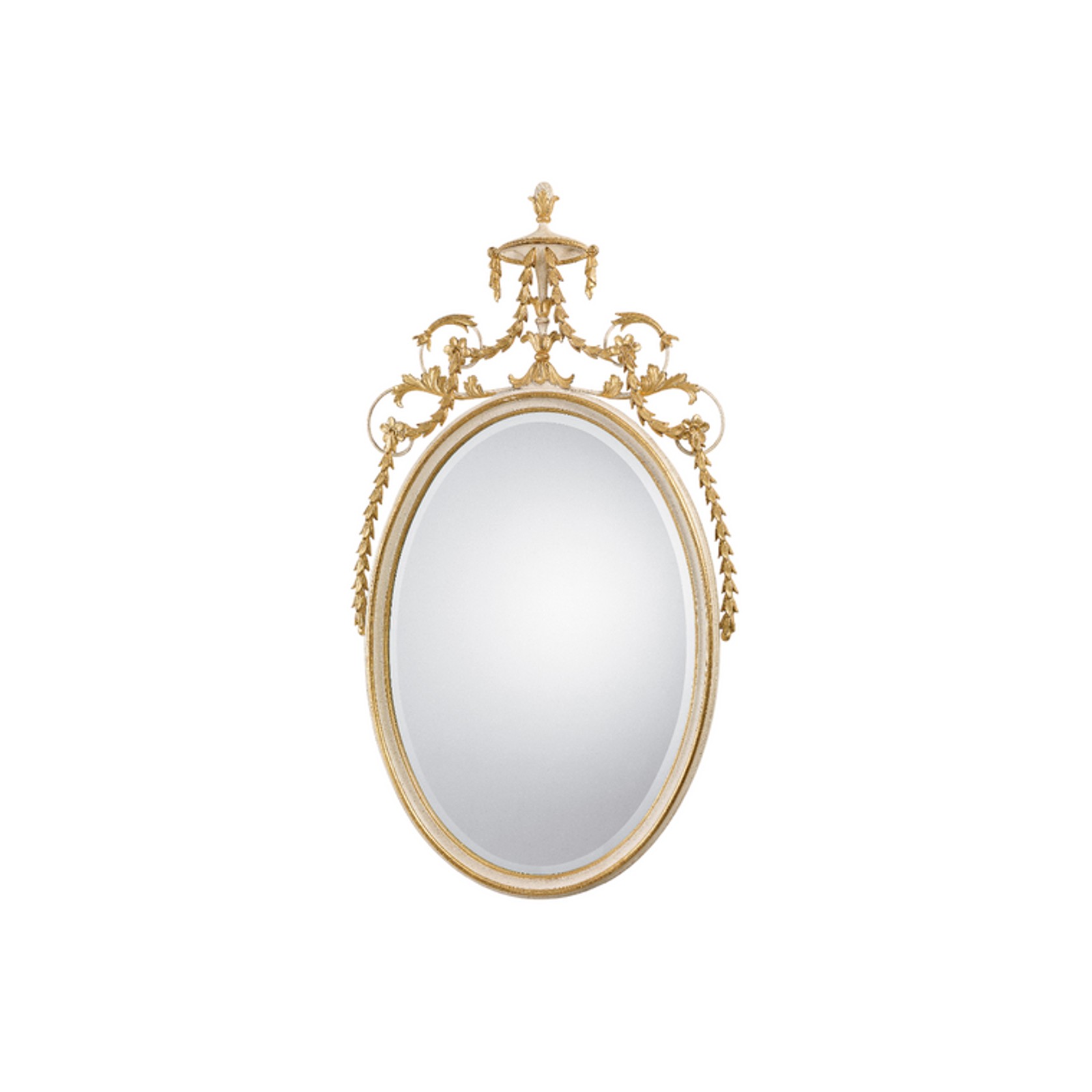 Robert Adam Style with Oval Bevelled Mirror gallery detail image