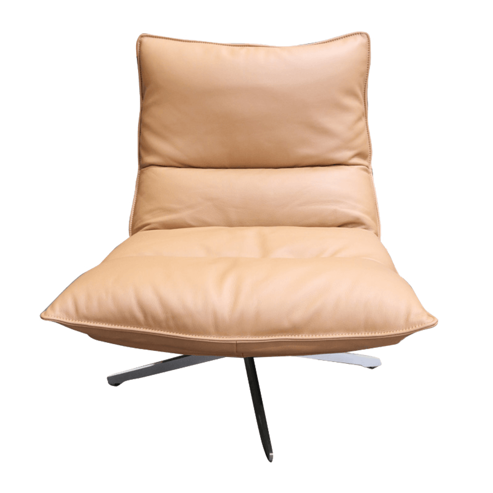 Staten Leather Swivel Chair gallery detail image