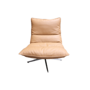 Staten Leather Swivel Chair gallery detail image