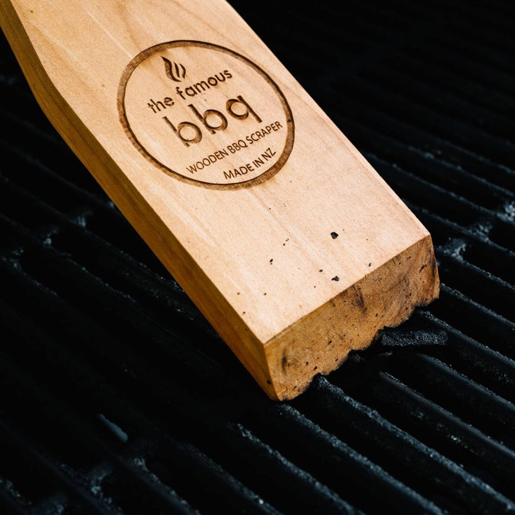 The Famous BBQ Wooden BBQ Scraper gallery detail image