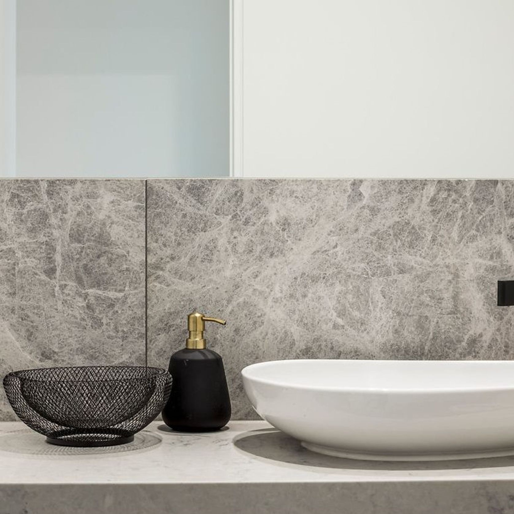 Tundra Grey Honed Limestone Tiles gallery detail image