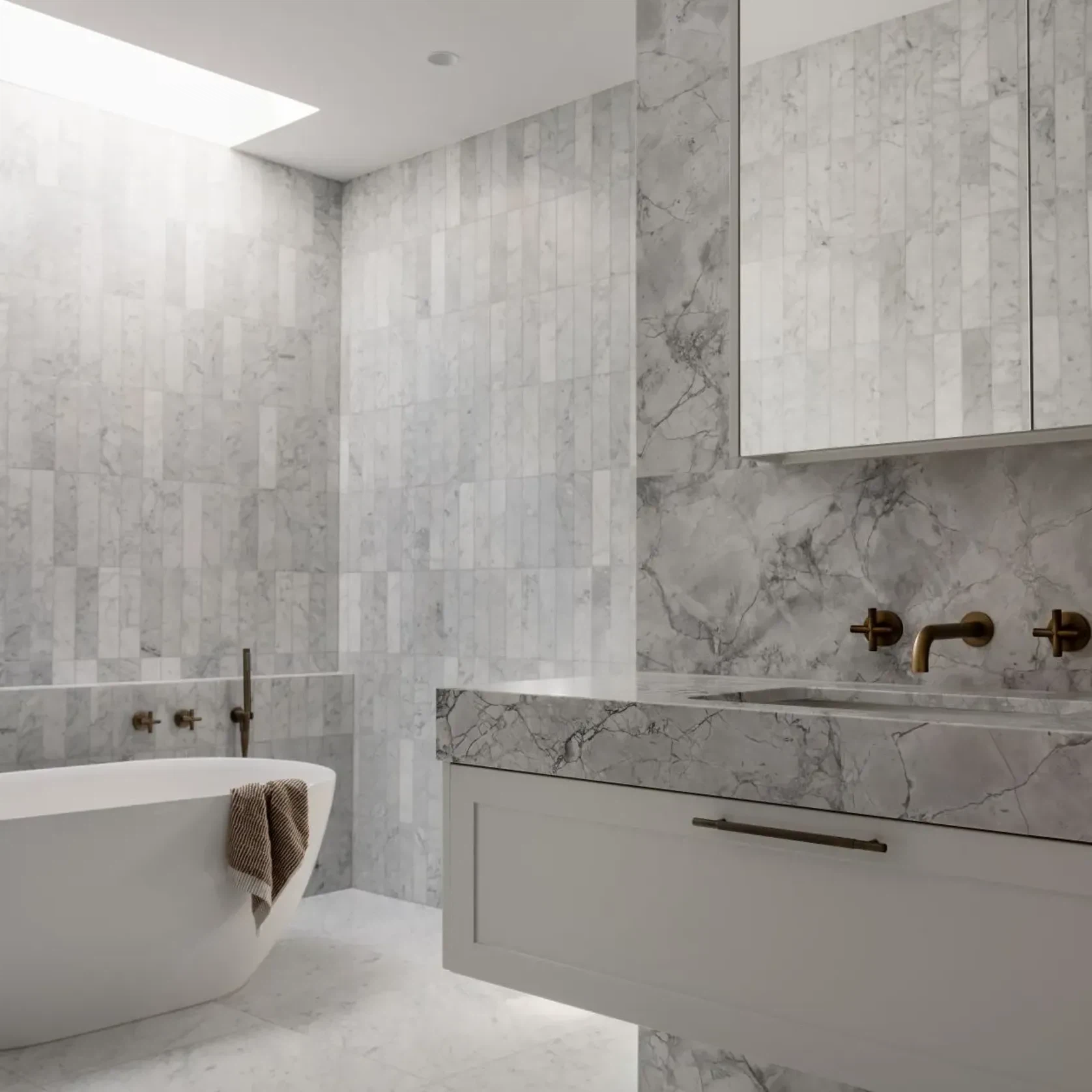 Bianco Carrara Marble Tiles gallery detail image