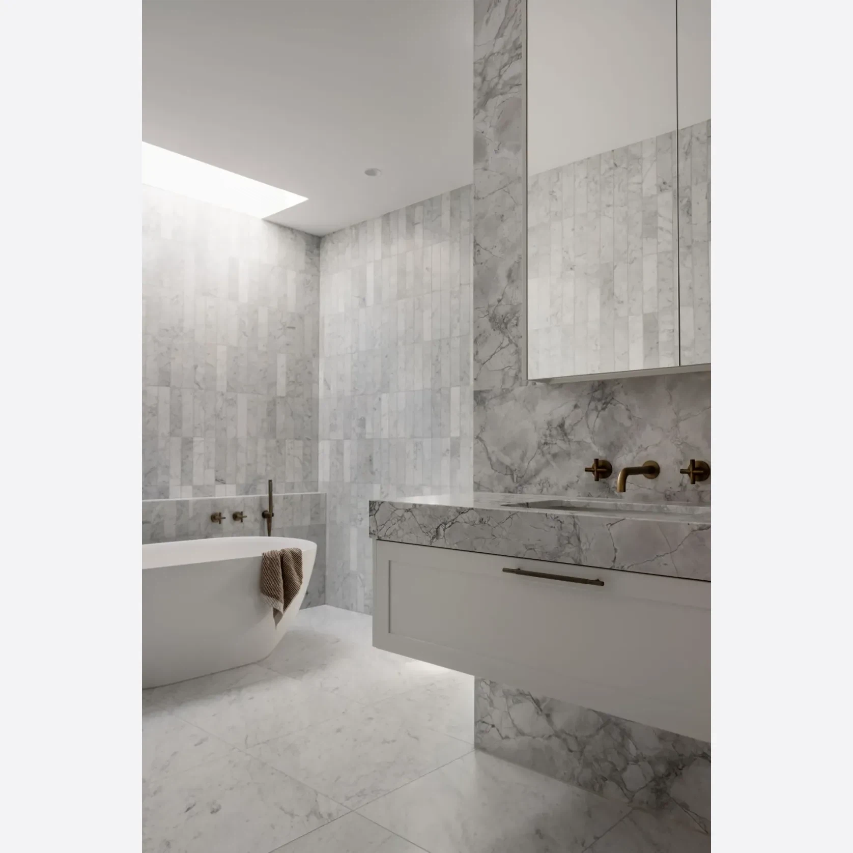 Bianco Carrara Marble Tiles gallery detail image