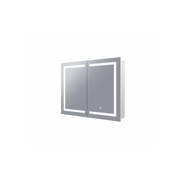 Remer Vera Shaving Cabinet with Frontlit LED Light gallery detail image