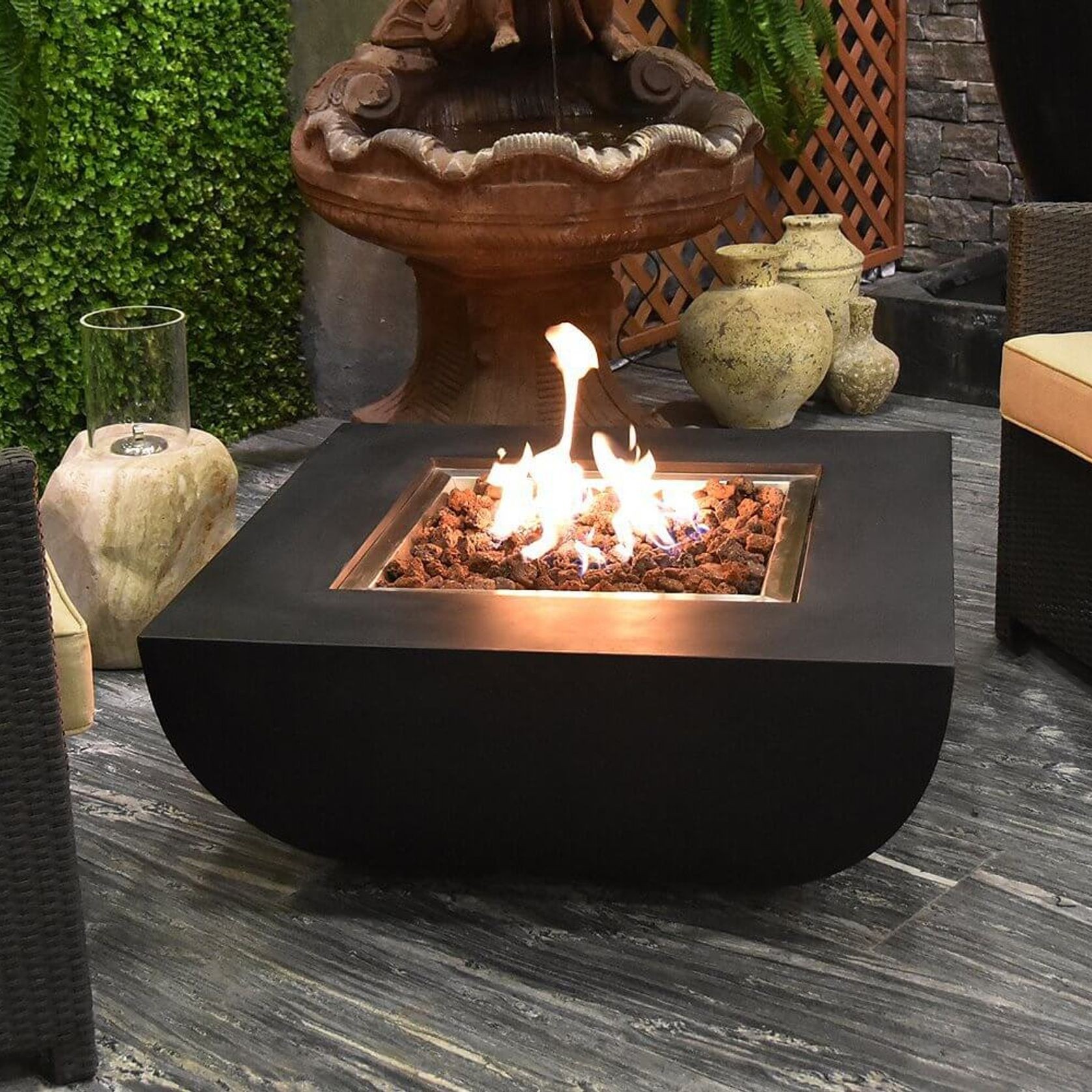 Rangitoto Outdoor Gas Fire Pit gallery detail image