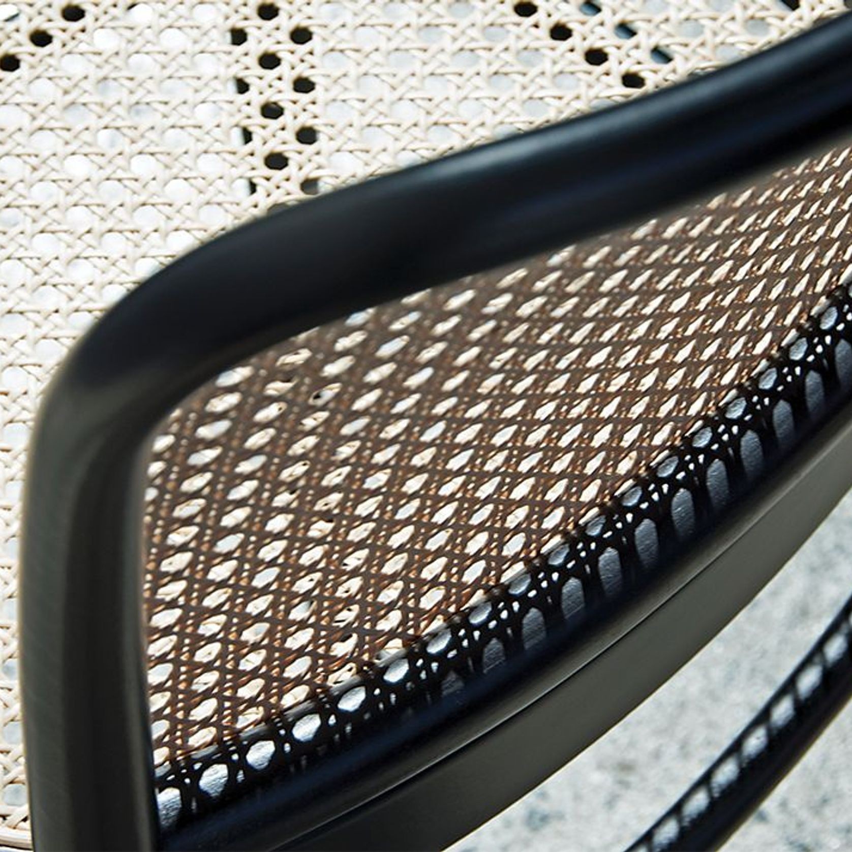 811 Hoffmann Armchair - Black Stain - by TON gallery detail image