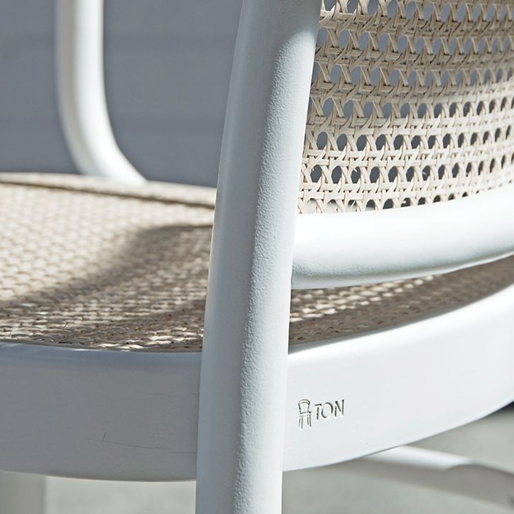811 Hoffmann Armchair - White - by TON gallery detail image