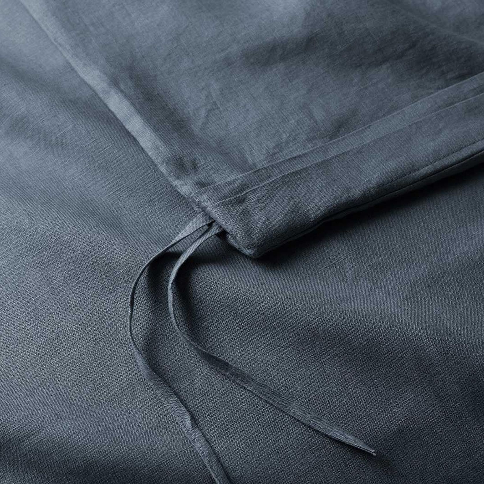 Ravello Linen Quilt Cover - Denim | Weave Home gallery detail image