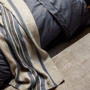 Weave Home European Linen Franco Throw - Denim gallery detail image