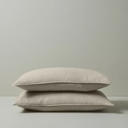 Ravello Pillowcase Pair - Bone | Standard, King or Euro Size gallery detail image