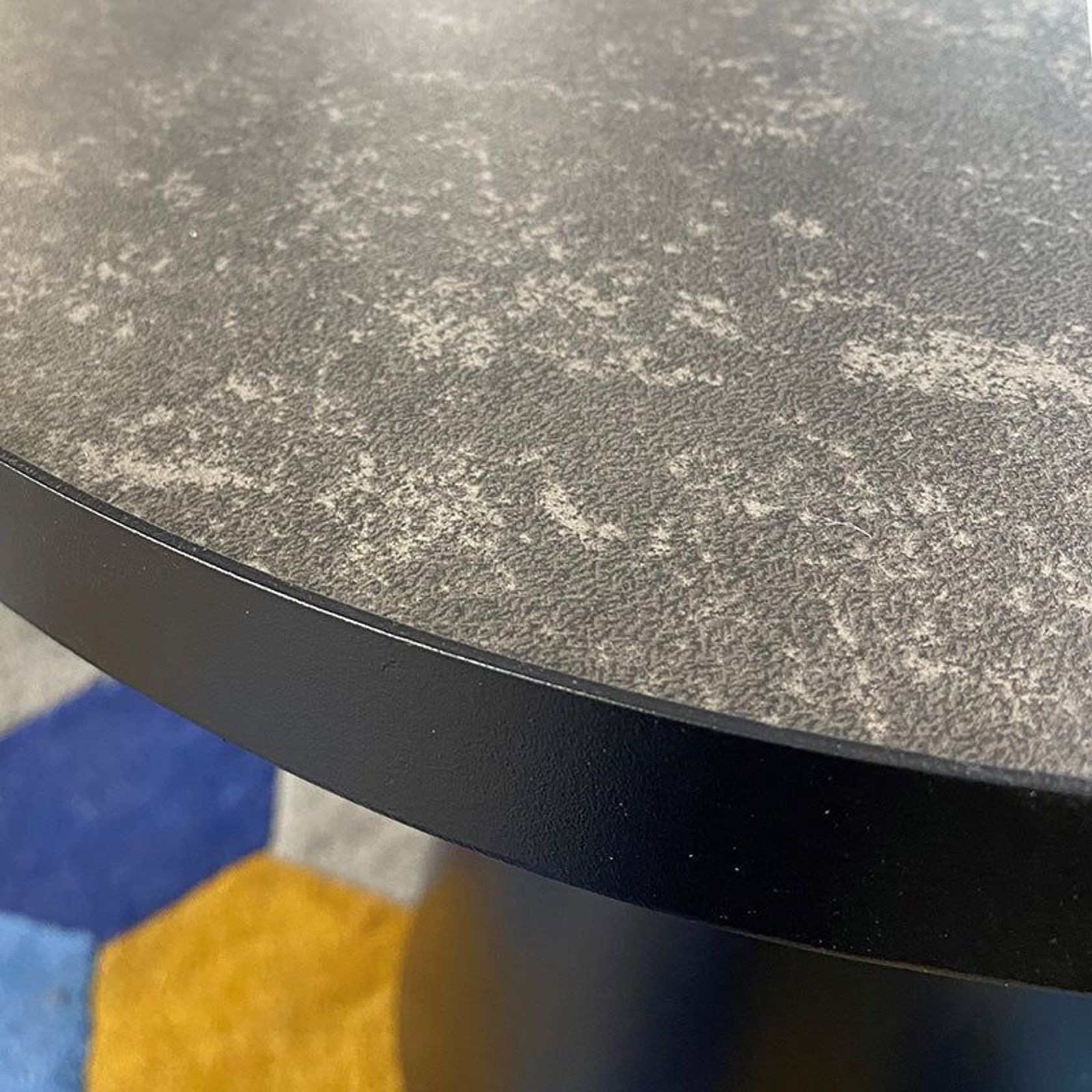 SOLI Coffee Table 65cm - Black gallery detail image