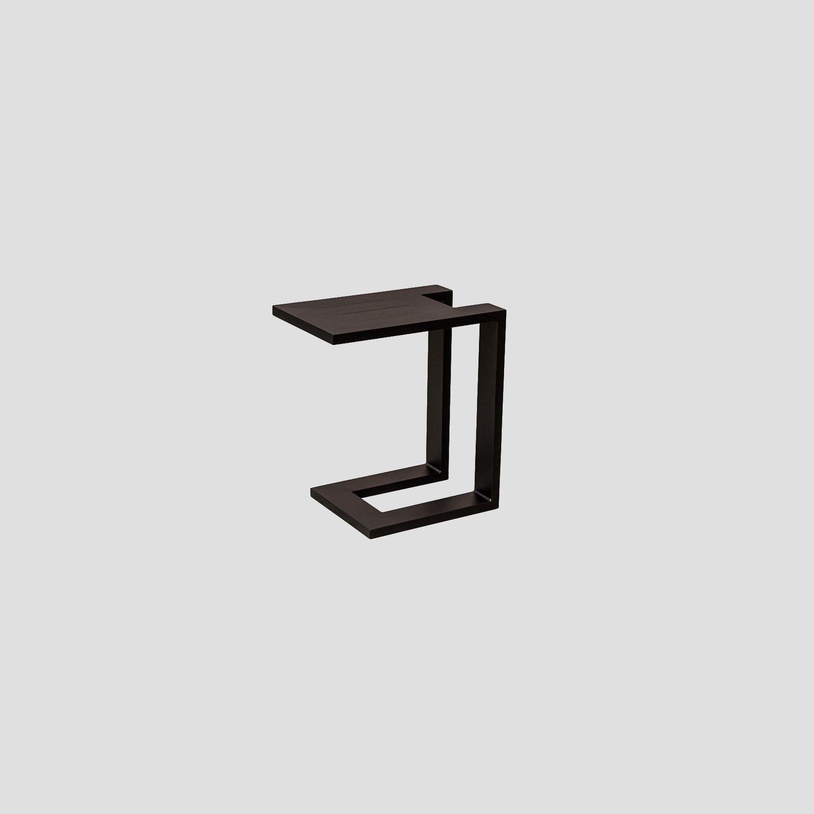 RECTANGULAR ALUMINIUM SIDE TABLE gallery detail image