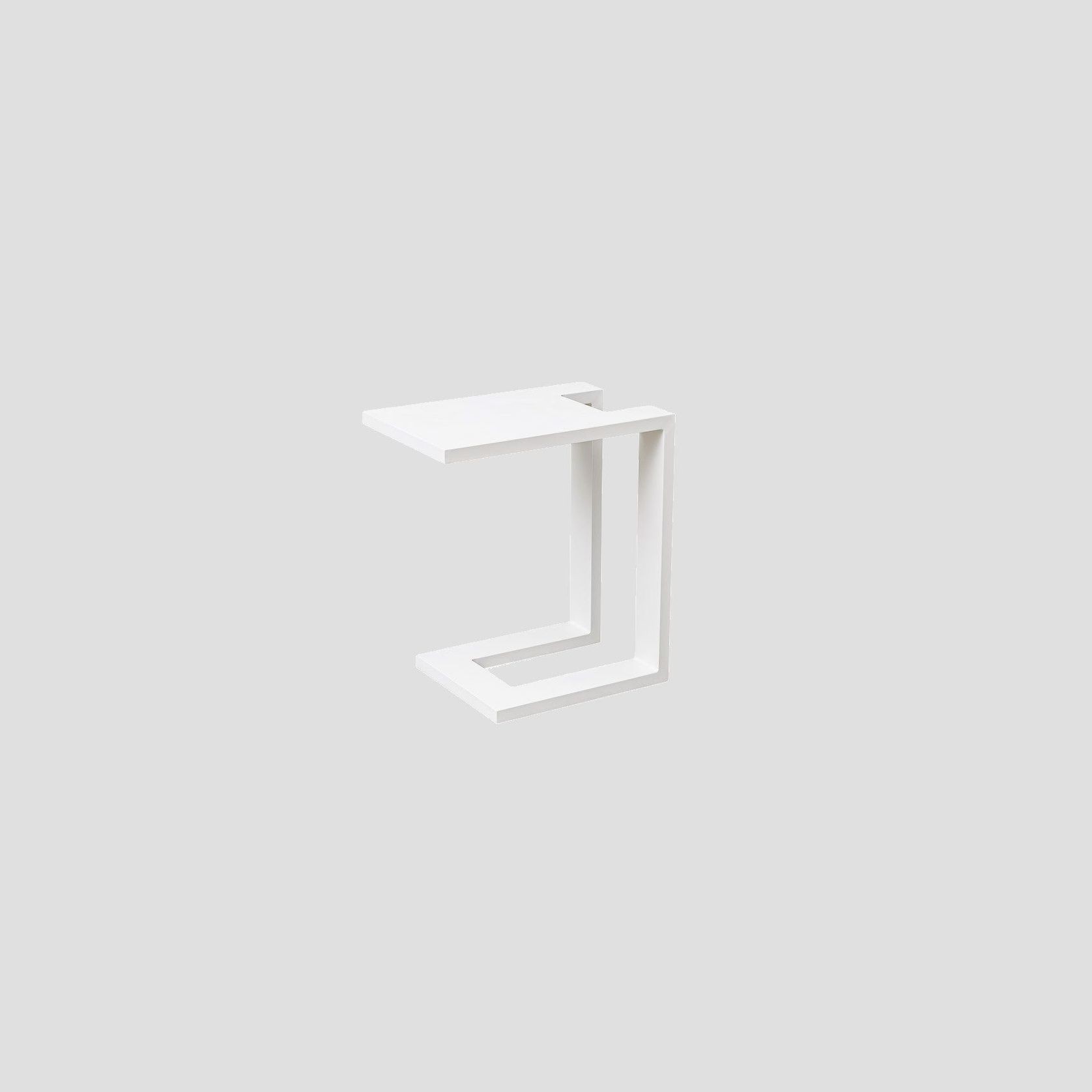 RECTANGULAR ALUMINIUM SIDE TABLE gallery detail image