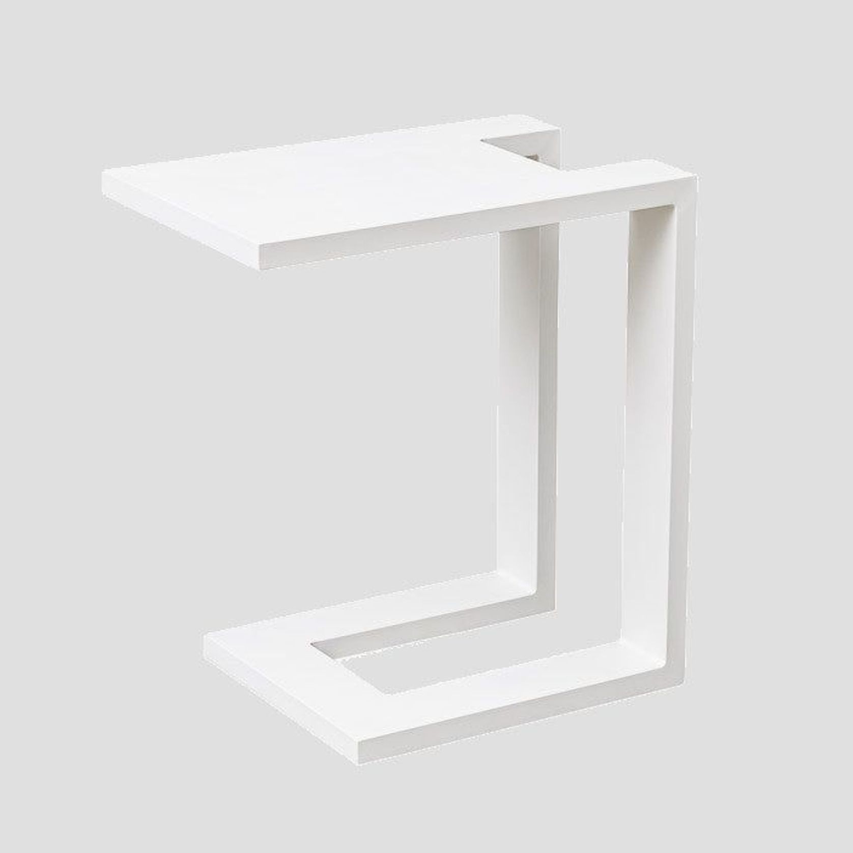Rectangular Aluminium Side Table gallery detail image