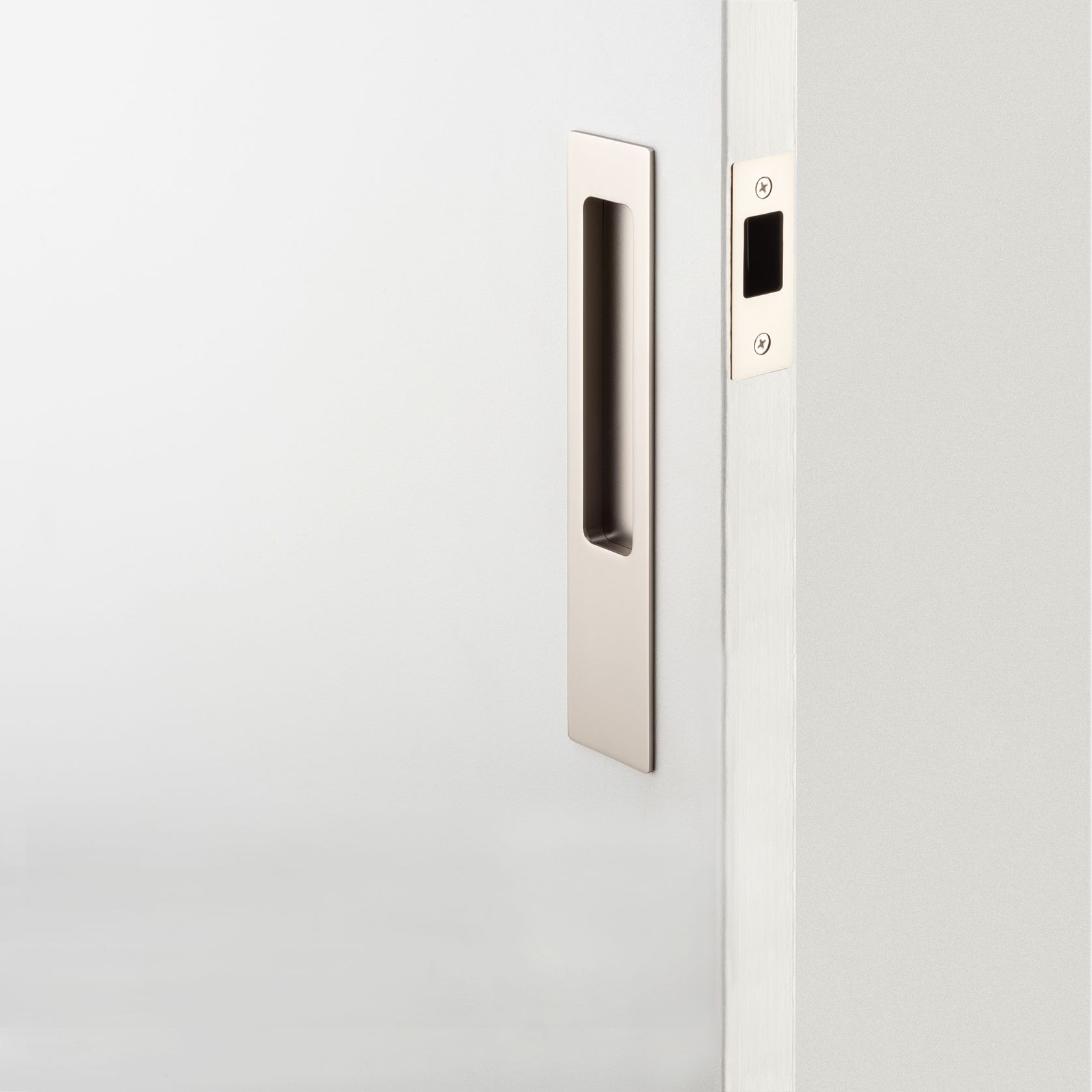 Rectangular Sliding Door Pull Passage Kit gallery detail image