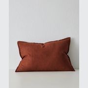 Weave Home Fiore Cushion - Rosewood | Square and Lumbar gallery detail image