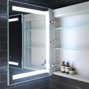 Remer Vera Shaving Cabinet with Frontlit LED Light gallery detail image