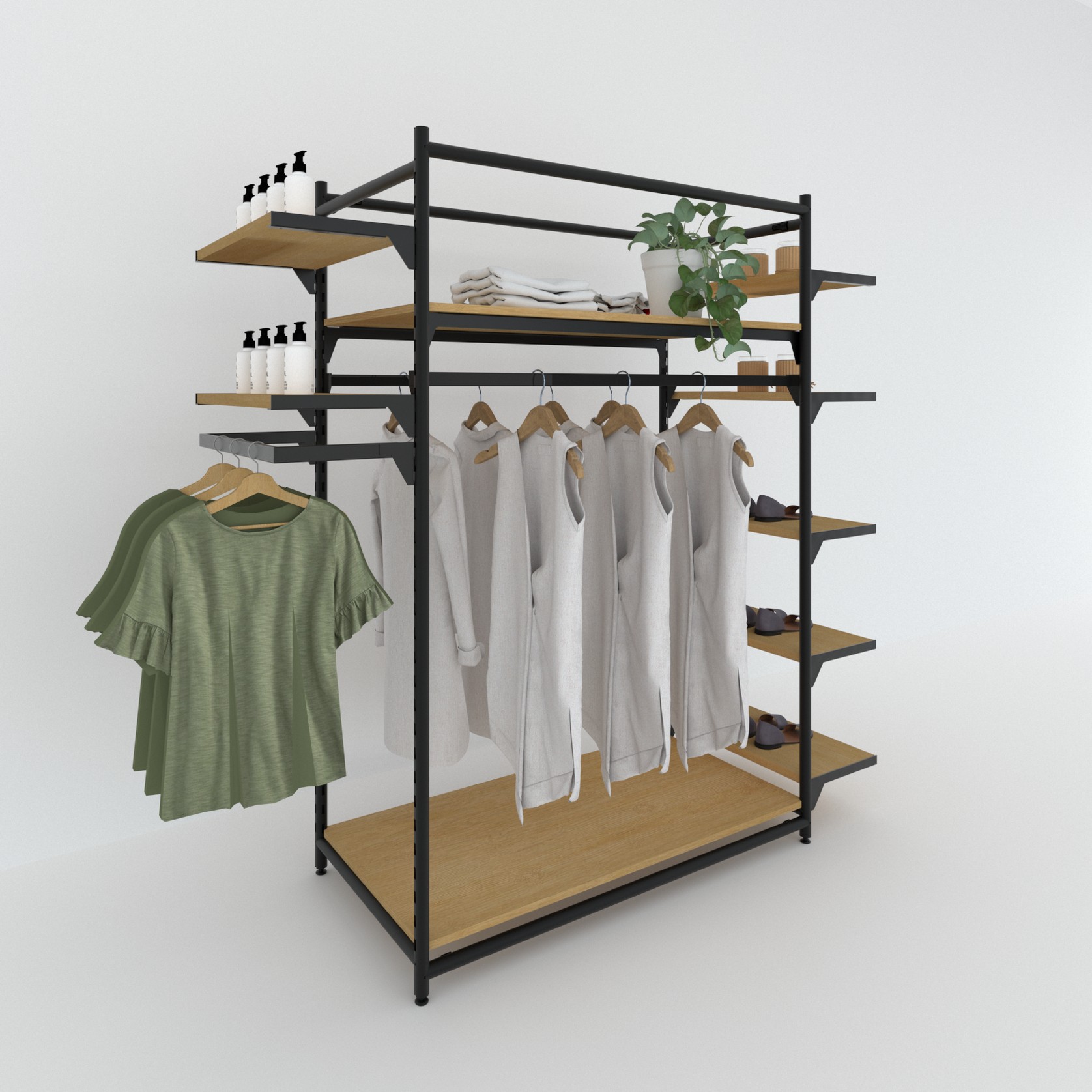 FlexiTubo Modular Display System - Gondolas gallery detail image