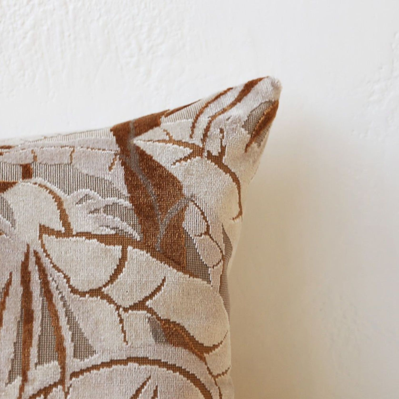 'Resort' Cushion / Feather Inner / Champagne gallery detail image