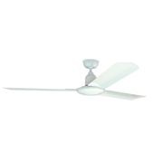 Retro White Flat Bottom + Colonial Blade AC Motor Fan gallery detail image