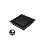 Breeze Black Bathroom Fan gallery detail image