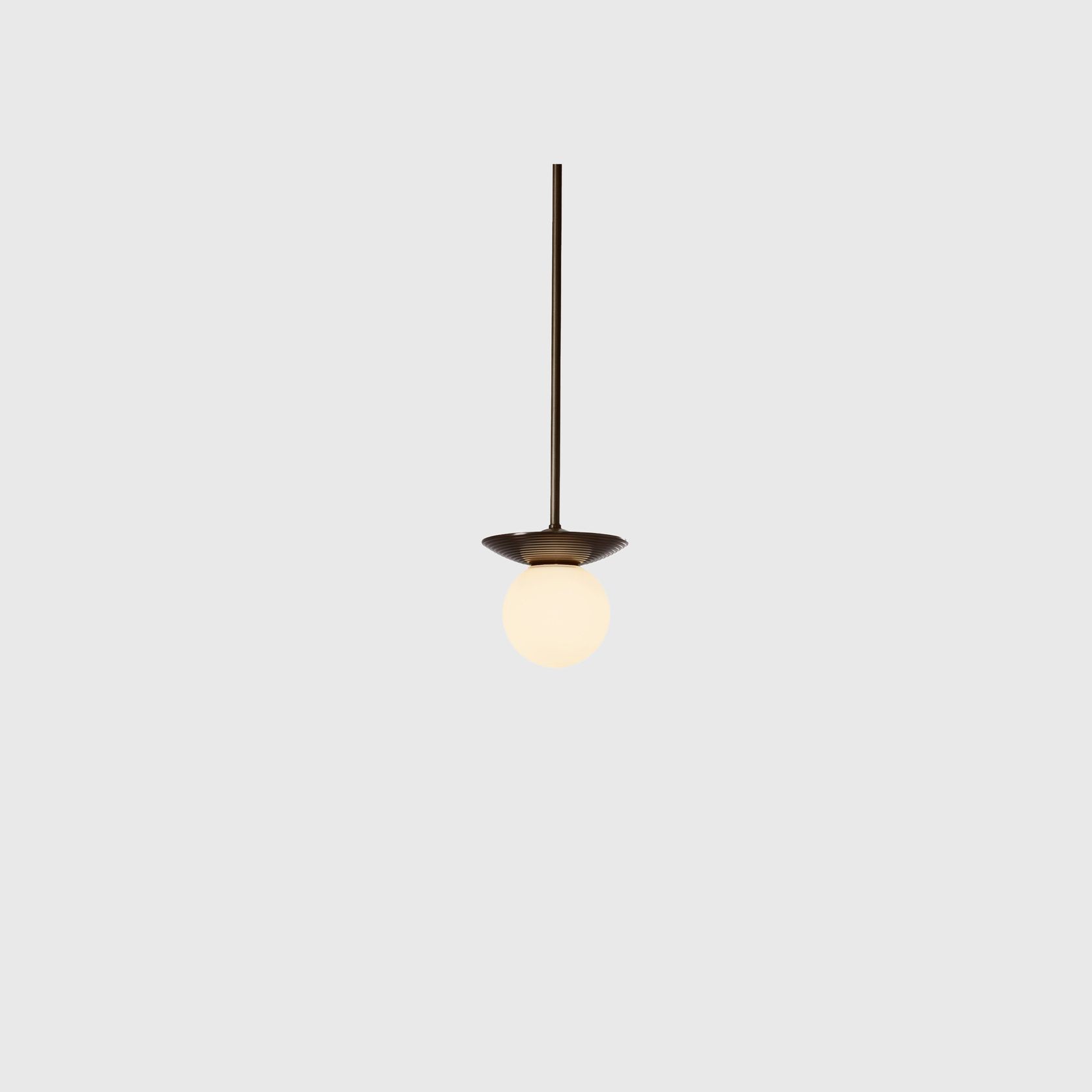 Orbit Brass Pendant Light gallery detail image