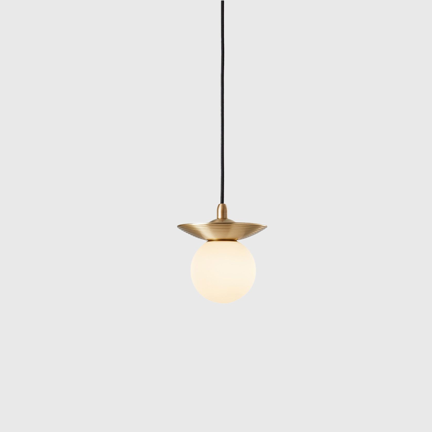 Orbit Brass Pendant Light gallery detail image