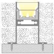 Rigid In Ground Light 15W Winged gallery detail image