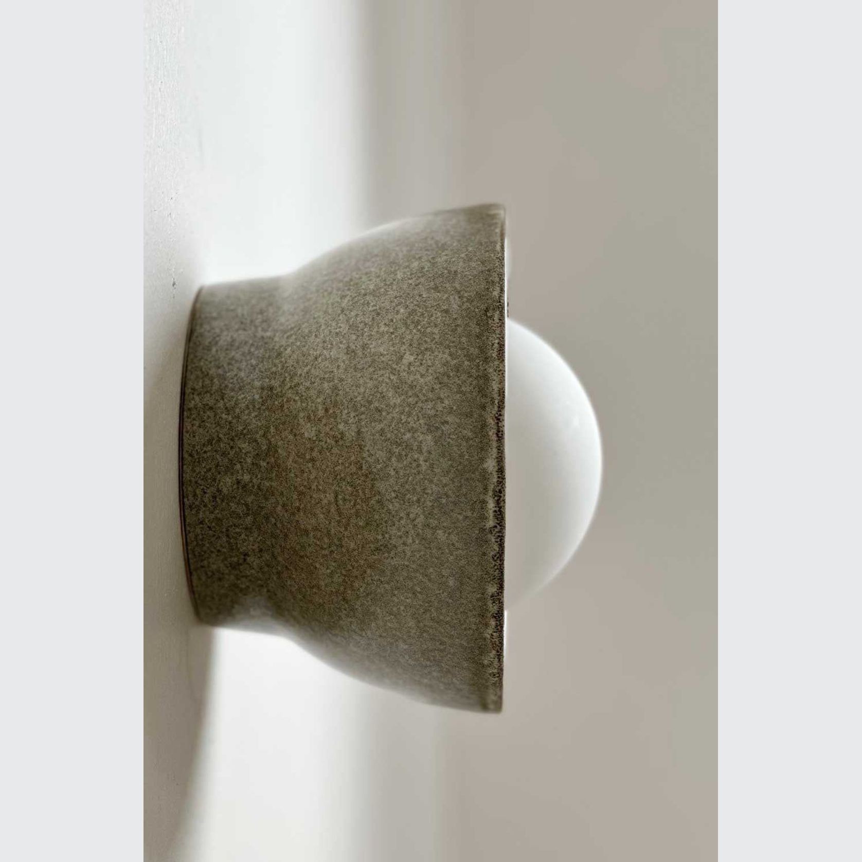 Ceramic Wall Bowl Sconce Light gallery detail image