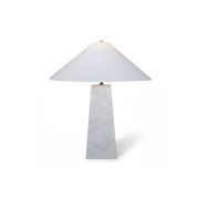 Riviera Table Lamp - Carrara Marble gallery detail image
