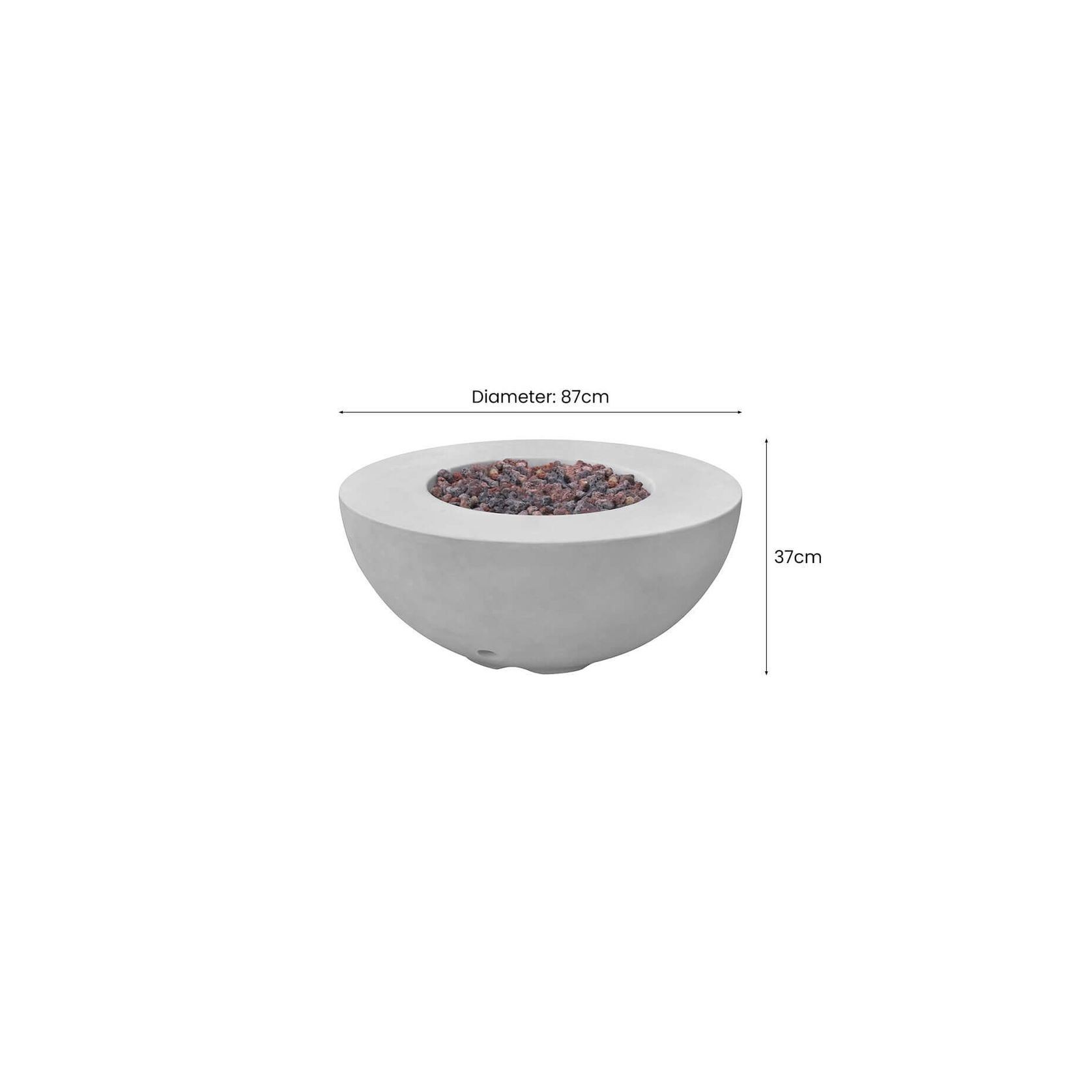 Roca Outdoor Gas Fire Pit Table gallery detail image