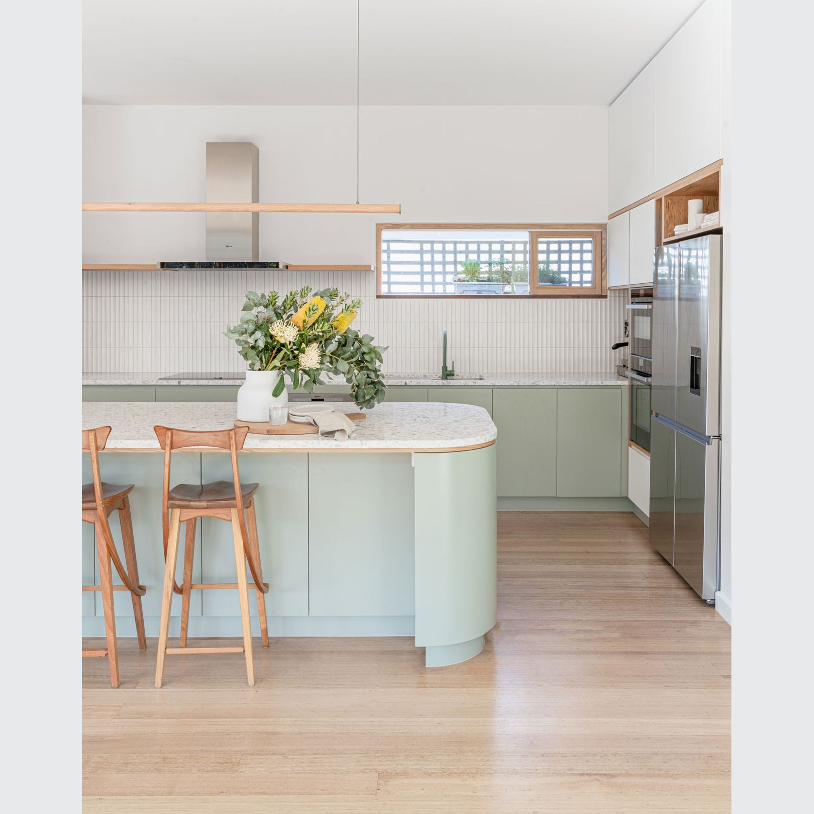 Roller Pendant | American Oak gallery detail image