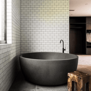 Pietra Bianca Romeo Freestanding Stone Bath gallery detail image