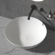 Fifth Avenue Rosa Solid Surface Basin 390mm gallery detail image