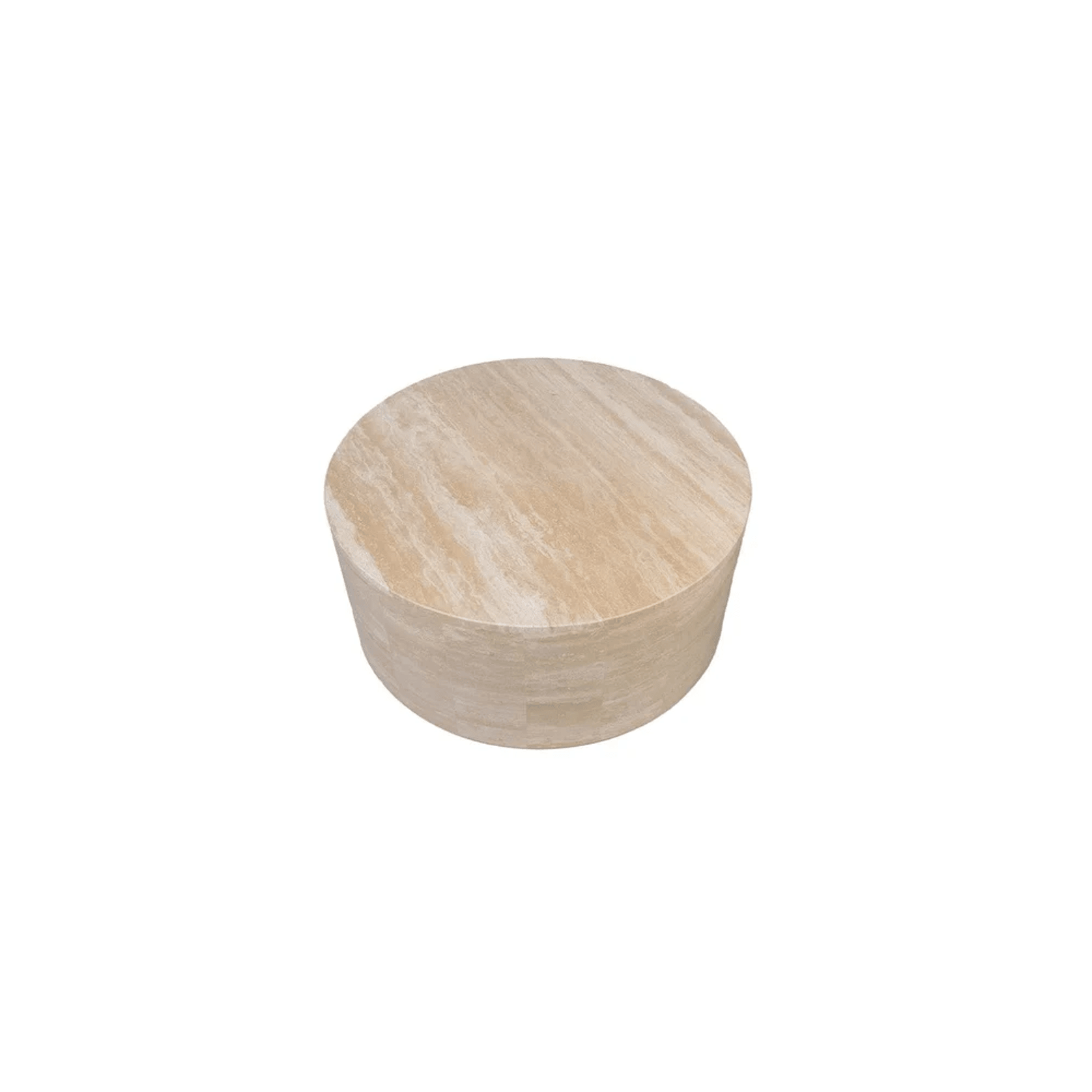 Rounded Coffee Table - Travertine | Natural Stone Co. gallery detail image