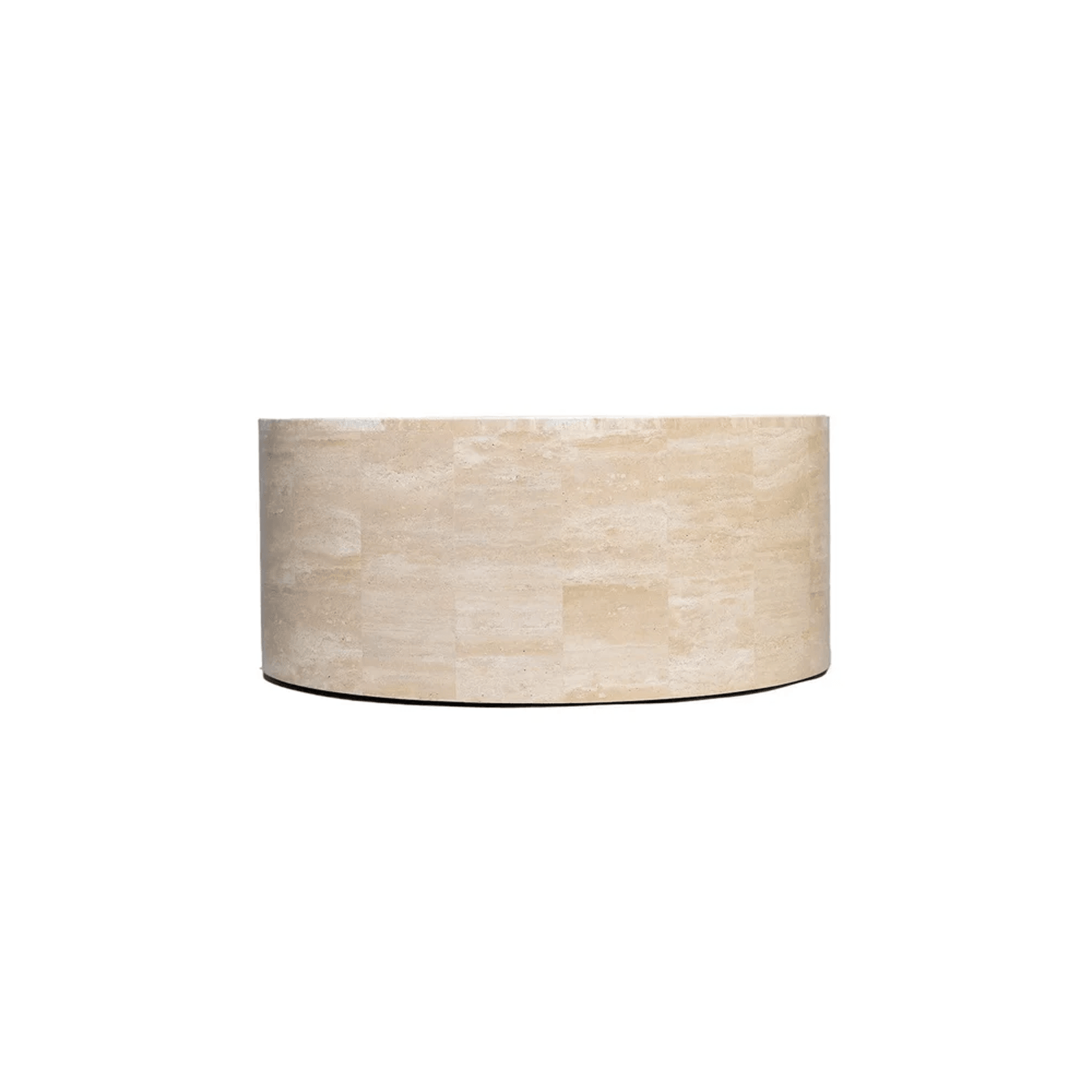 Rounded Coffee Table - Travertine | Natural Stone Co. gallery detail image