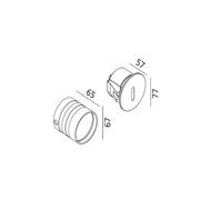 Round Slot Foot Light gallery detail image