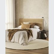 Baya Dorset NZ Wool Round Floor Rug - Natural White gallery detail image