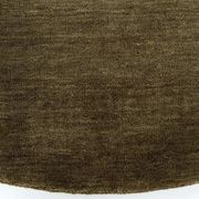 Baya Sandringham 100% NZ Wool Round Rug - Moss gallery detail image