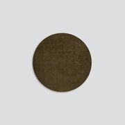 Baya Sandringham 100% Wool Round Rug - Moss gallery detail image