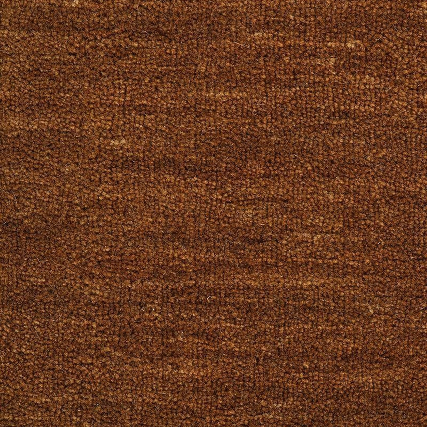 Baya Sandringham 100% NZ Wool Round Rug - Pecan gallery detail image