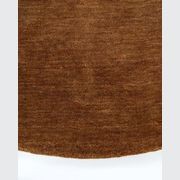 Baya Sandringham 100% Wool Round Rug - Pecan gallery detail image