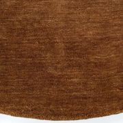 Baya Sandringham 100% NZ Wool Round Rug - Pecan gallery detail image