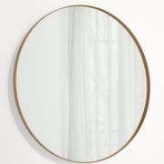 Round Mirror | Brushed Copper gallery detail image