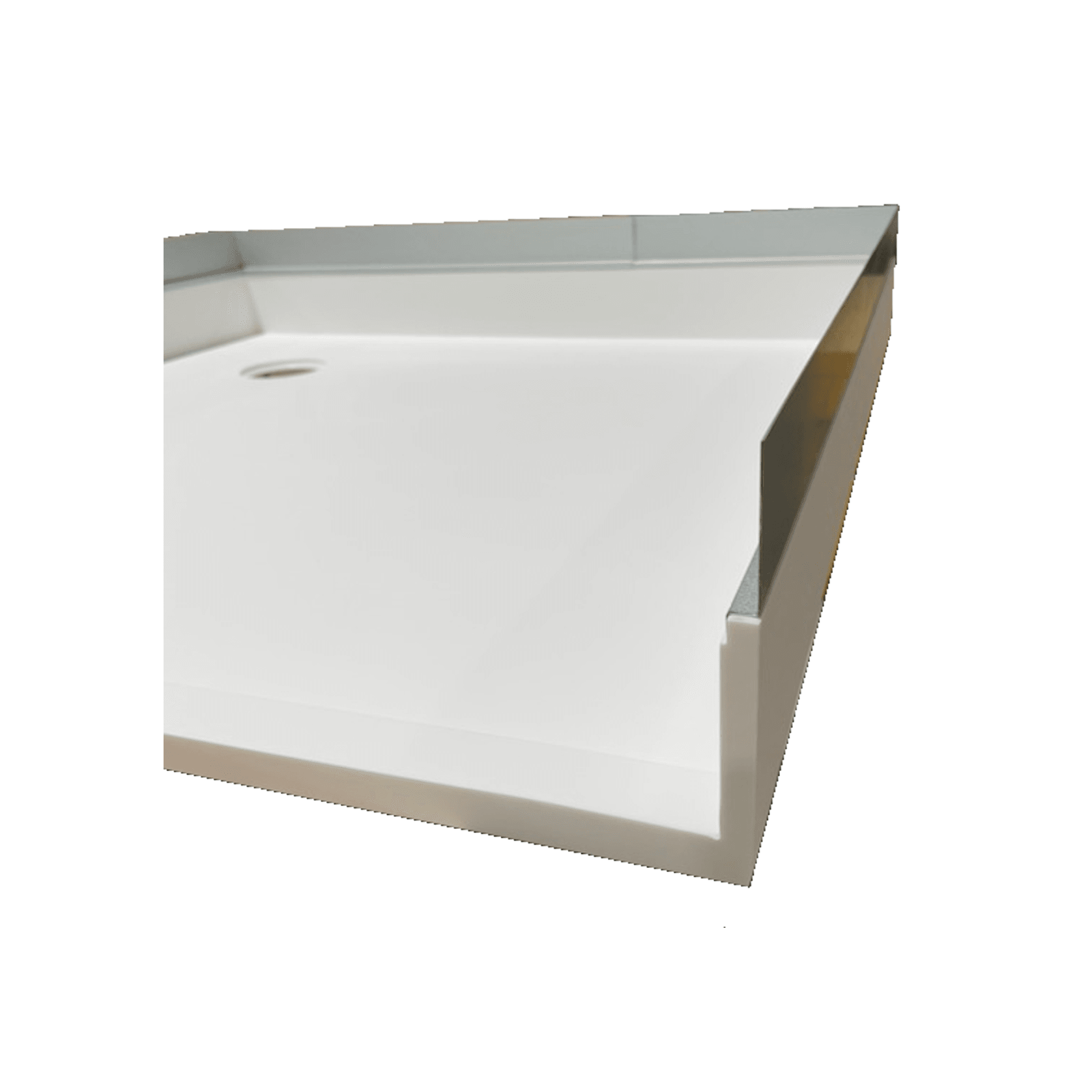 Custom Solid Surface Shower Base | 32 mm gallery detail image