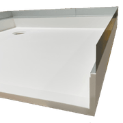 Custom Solid Surface Shower Base | 32 mm gallery detail image