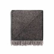 Ruanui Station Lambswool Throw -  Collier's Coal Chevron gallery detail image
