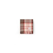 Ruanui Station Lambswool Throw - Red Check gallery detail image