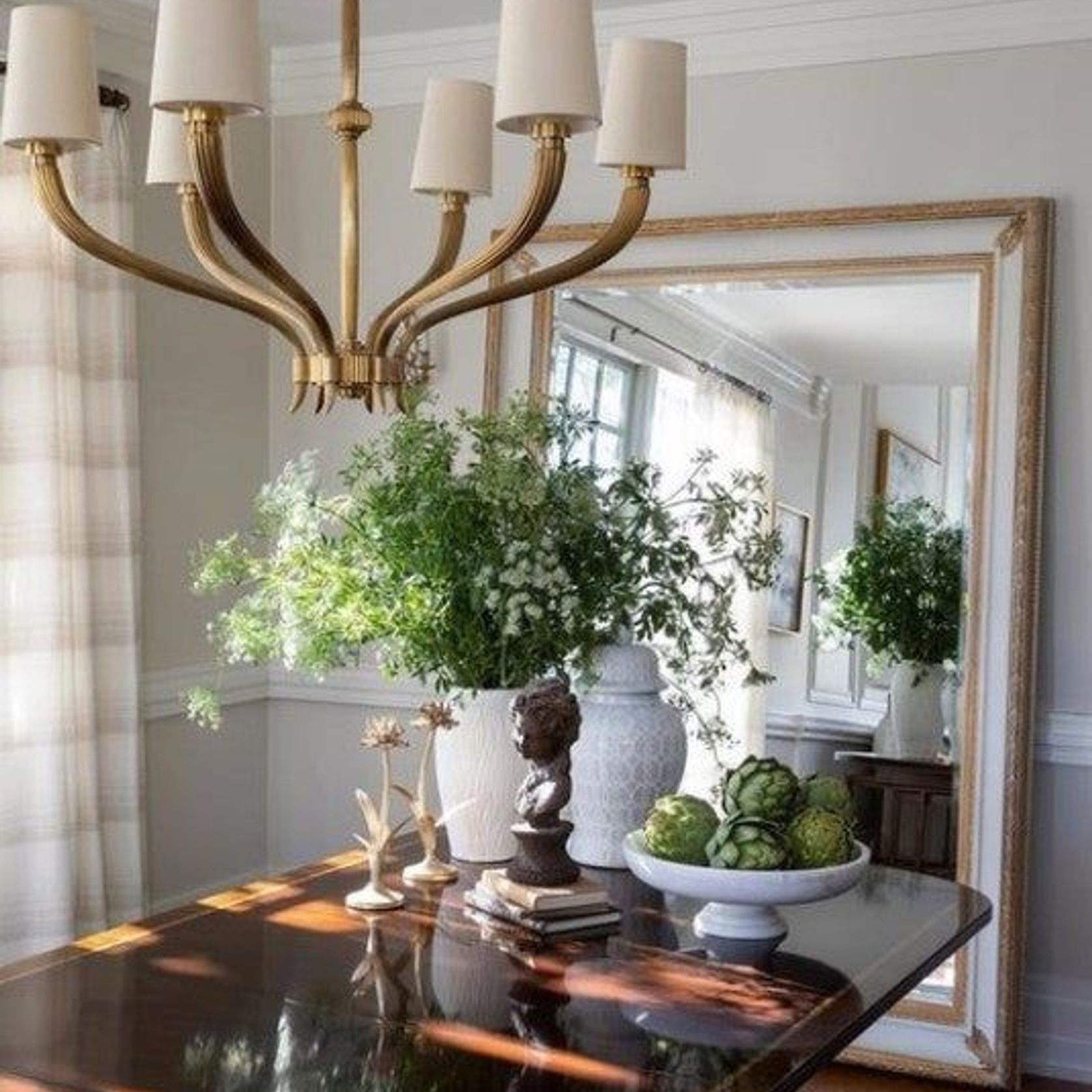 Visual Comfort Chapman Myers Ruhlmann Large Chandelier gallery detail image